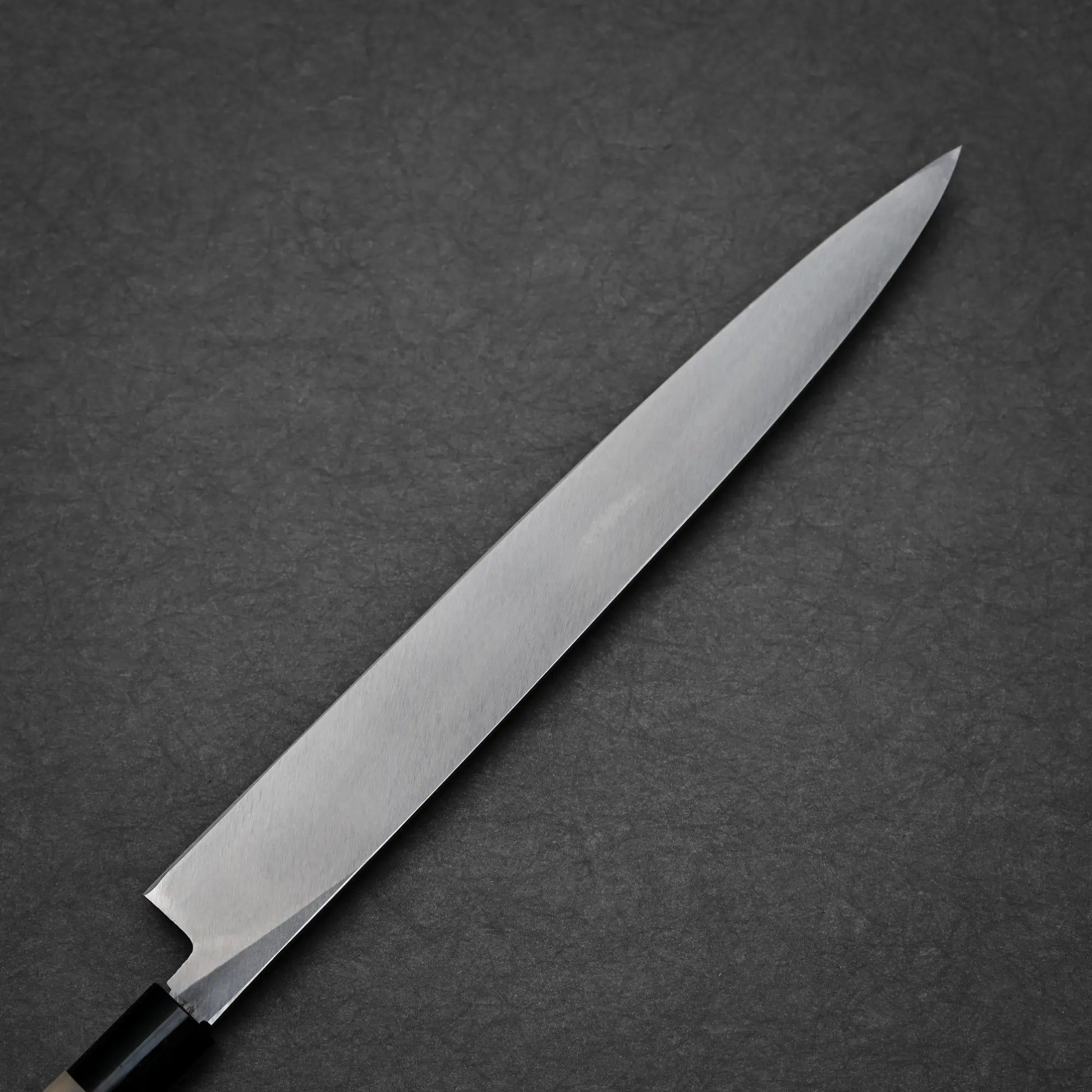 300mm Sakai Takayuki shirogami#3 yanagiba knife left side view