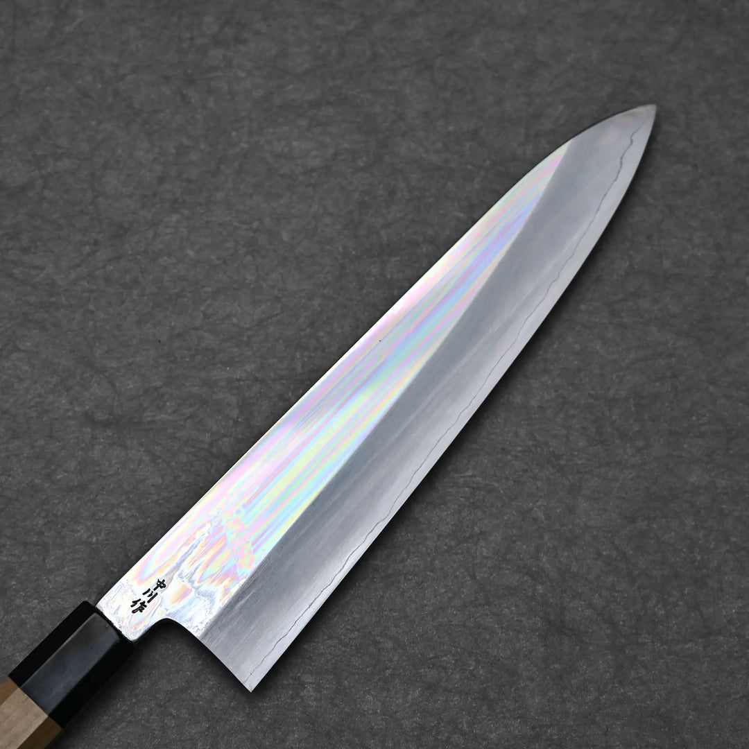 Nakagawa ginsan tall gyuto 240mm – Zahocho Knives Tokyo