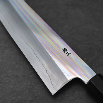 Nakagawa ginsan tall gyuto 240mm – Zahocho Knives Tokyo Nakagawa ginsan tall gyuto 240mm – Zahocho Knives Tokyo