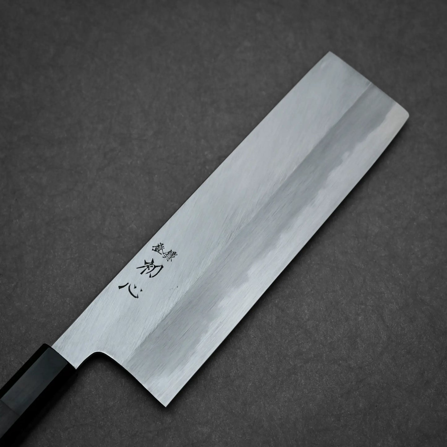 Nakagawa knife aogami#1 210mm nakiri main side view