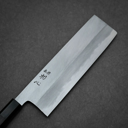 Nakagawa knife aogami#1 210mm nakiri main side view