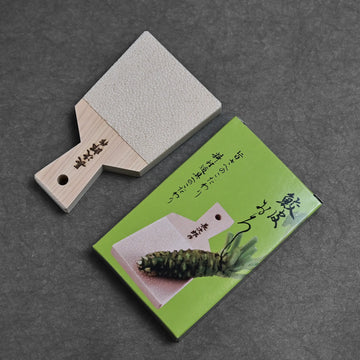 Sharkskin Wasabi Grater (Large) – Zahocho Knives Tokyo Sharkskin Wasabi Grater (Large) – Zahocho Knives Tokyo