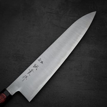 調理器具 jin Shigeki Tanaka ginsan gyuto 240mm – Zahocho Knives Tokyo