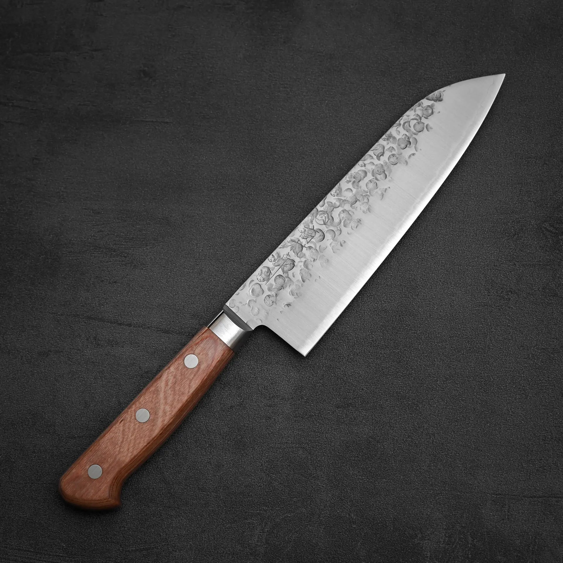 タカコ様 Takamura Santoku Tsuchime Chromax Brown 170mm (6.7