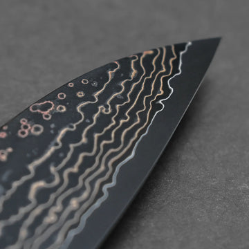 Takeshi Saji VG10 Gold damascus gyuto 210mm – Zahocho Knives Tokyo Takeshi Saji VG10 Gold damascus gyuto 210mm – Zahocho Knives Tokyo