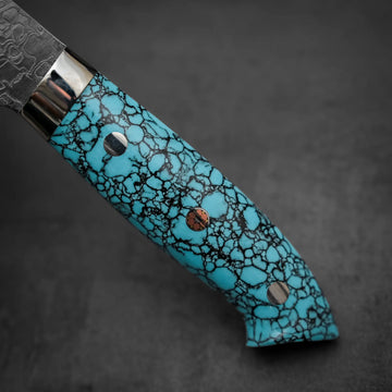 Takeshi Saji R2 diamond damascus gyuto 240mm – Zahocho Knives Tokyo