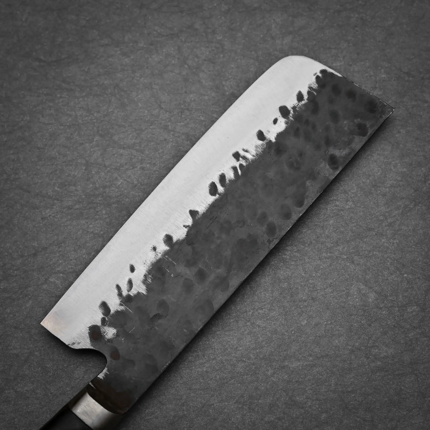 165mm Teruyasu Fujiwara Denka nakiri knife left side view