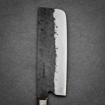 165mm Teruyasu Fujiwara Denka nakiri knife main side view