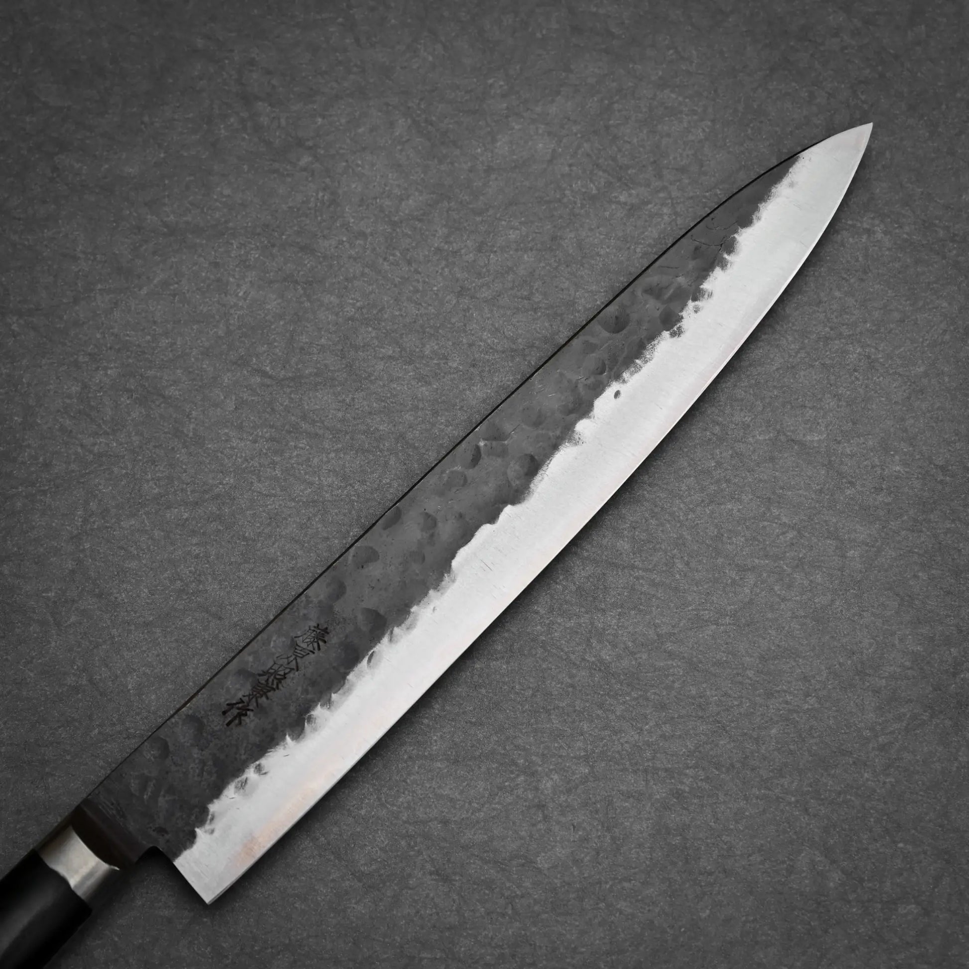 240mm Teruyasu Fujiwara Denka sujihiki knife right side view