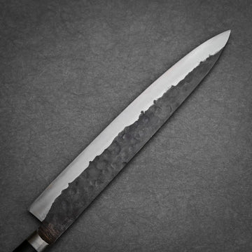 Teruyasu Fujiwara Denka sujihiki 240mm – Zahocho Knives Tokyo