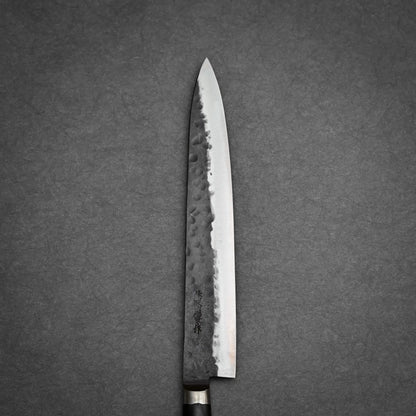 240mm Teruyasu Fujiwara Denka sujihiki knife main side view