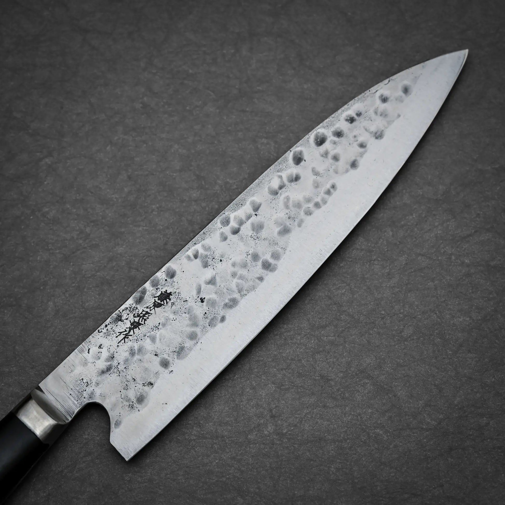 240mm Teruyasu Fujiwara Maboroshi shirogami#1 gyuto knife right side view