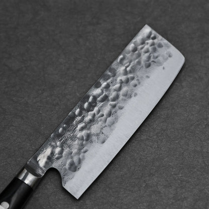 165mm Teruyasu Fujiwara knife Maboroshi shirogami#1 nakiri right side view