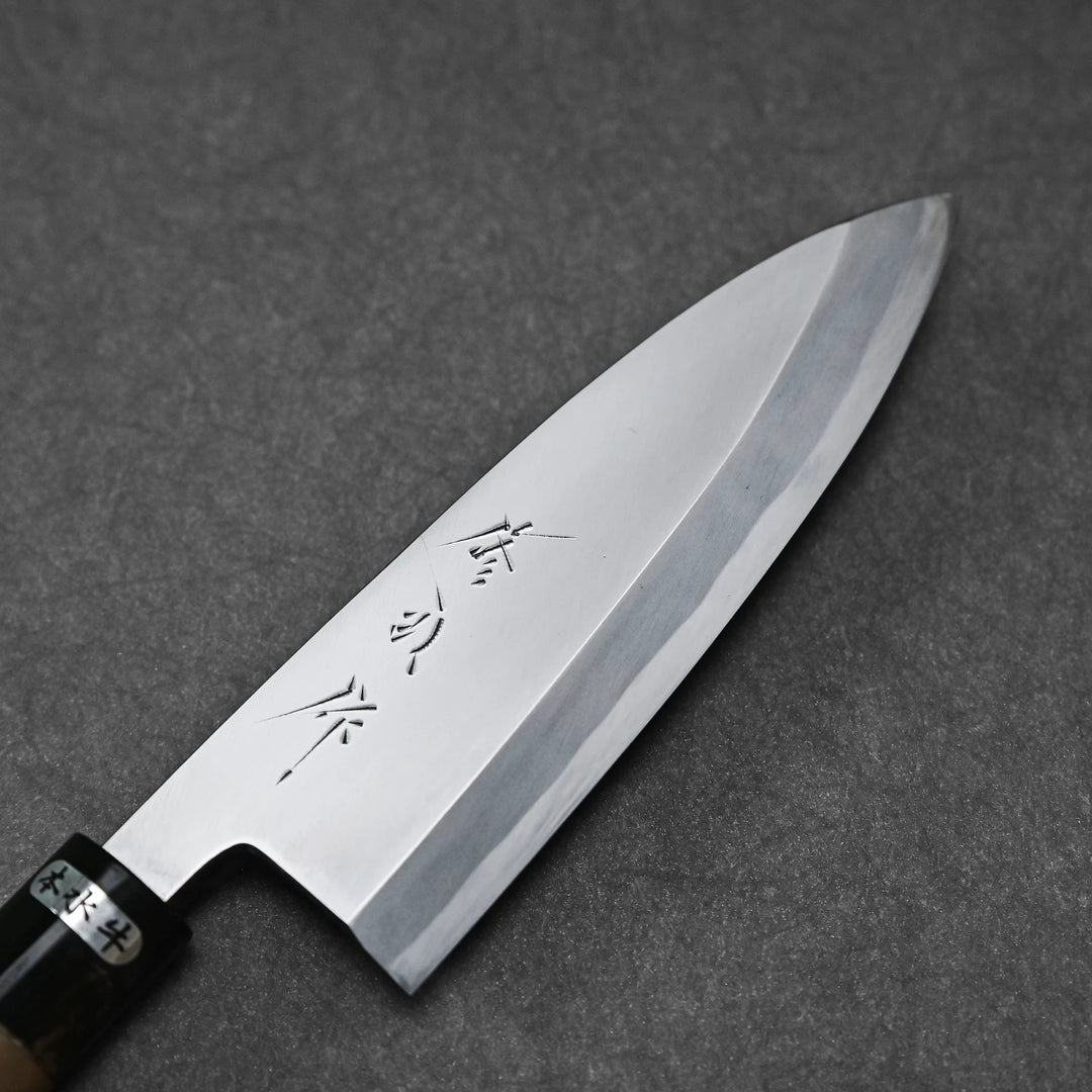 Toyama kasumi aogami#2 ko-deba 135mm – Zahocho Knives Tokyo