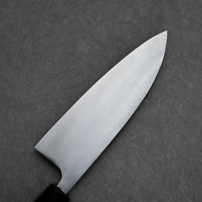 Tsunehisa knife ginsan 165mm deba showing back side view