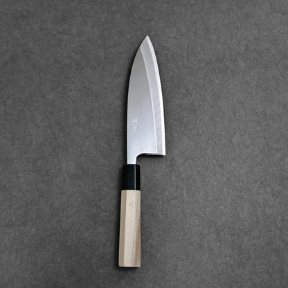 Tsunehisa knife ginsan 165mm deba primary side view