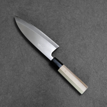 Tsunehisa knife ginsan 165mm deba exhibiting full blade shape