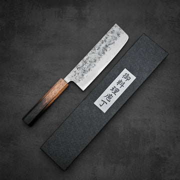 Tsunehisa nashiji SLD nakiri 170mm – Zahocho Knives Tokyo