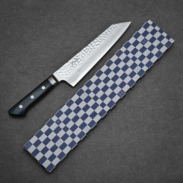 Tsunehisa tsuchime AUS10 kiritsuke santoku 195mm – Zahocho Knives