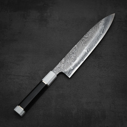 Yoshihide Masuda shirogami#2 damascus gyuto 240mm (224x48)