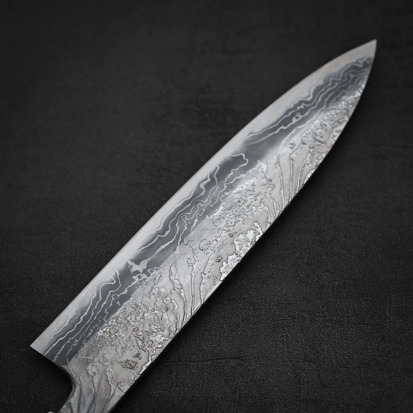 Yoshihide Masuda shirogami#2 damascus gyuto 240mm (224x48)