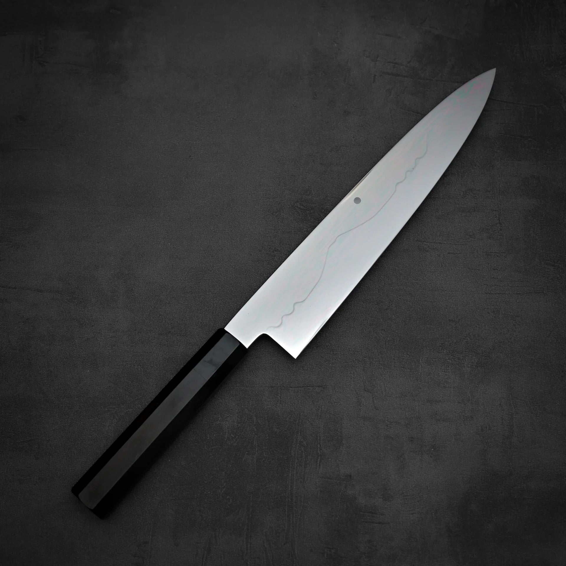 Yoshikazu Ikeda shirogami#3 honyaki gyuto 270mm - Mt. Fuji