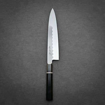 Yoshikazu Ikeda shirogami#3 honyaki gyuto 240mm – Zahocho Knives Tokyo