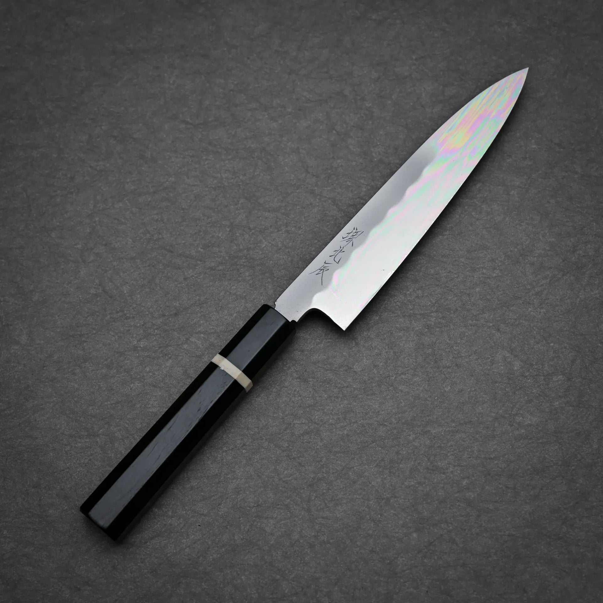 Yoshikazu Ikeda shirogami#3 petty knife 150mm | Zahocho Knives