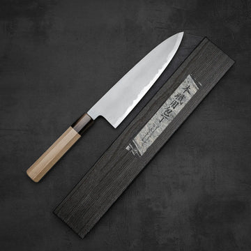 Yoshikazu Tanaka AS tall gyuto 210mm – Zahocho Knives Tokyo Yoshikazu Tanaka AS tall gyuto 210mm – Zahocho Knives Tokyo