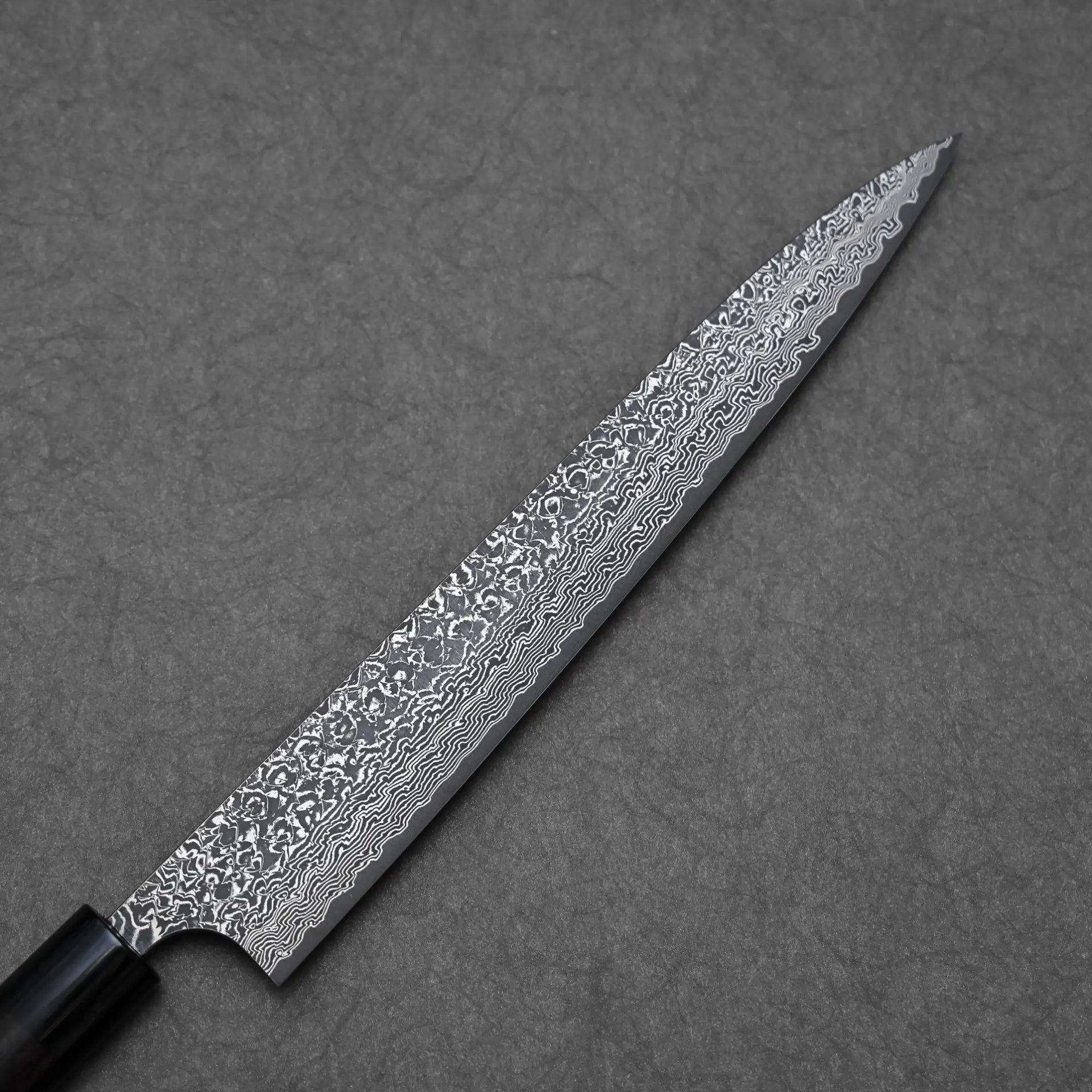 Yoshimi Kato damascus VG10 sujihiki 270mm – Zahocho Knives Tokyo