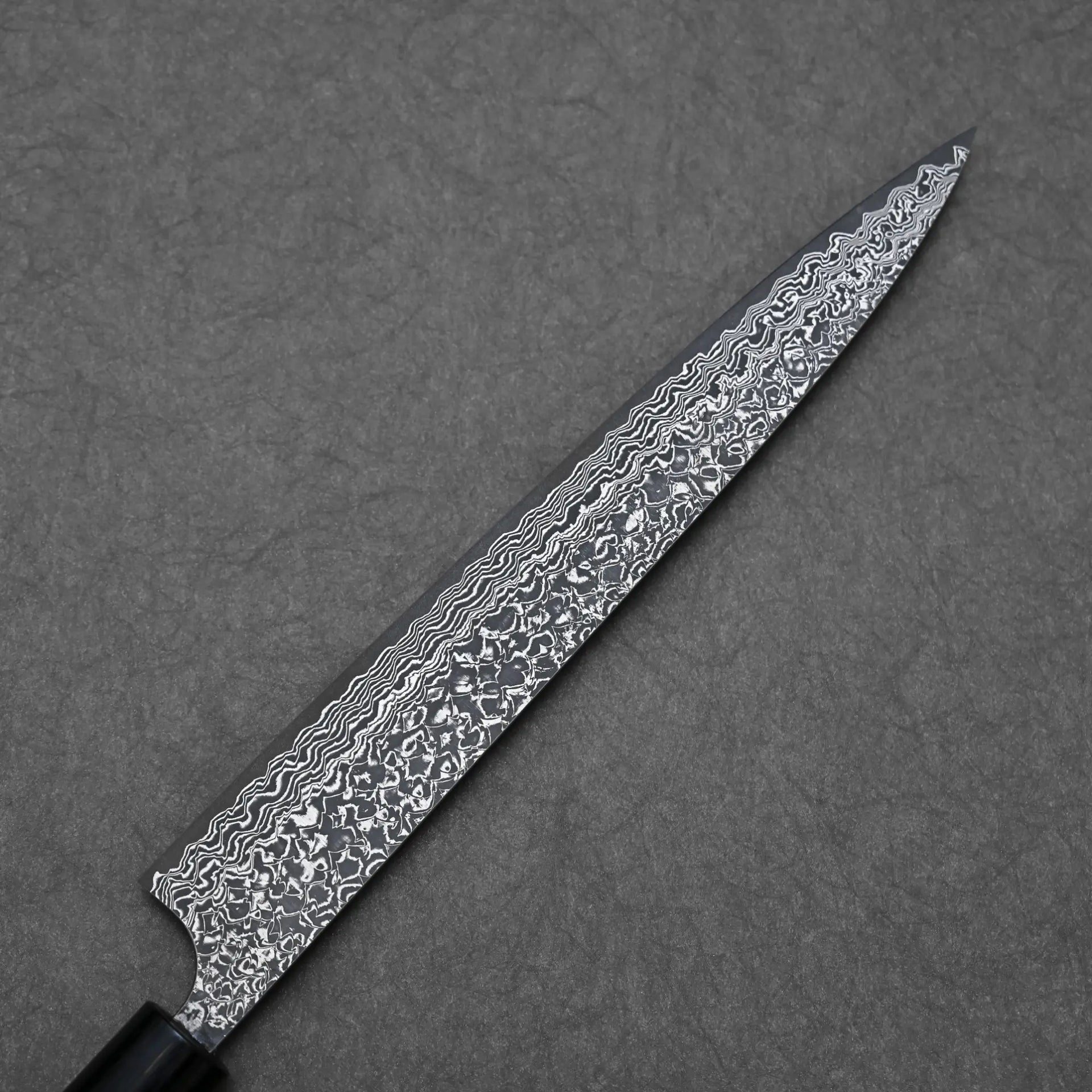 Yoshimi Kato damascus VG10 sujihiki 270mm – Zahocho Knives Tokyo
