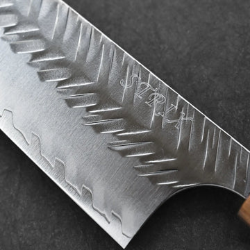 Yoshimi Kato tsuchime STRIX kiritsuke gyuto 210mm – Zahocho Knives