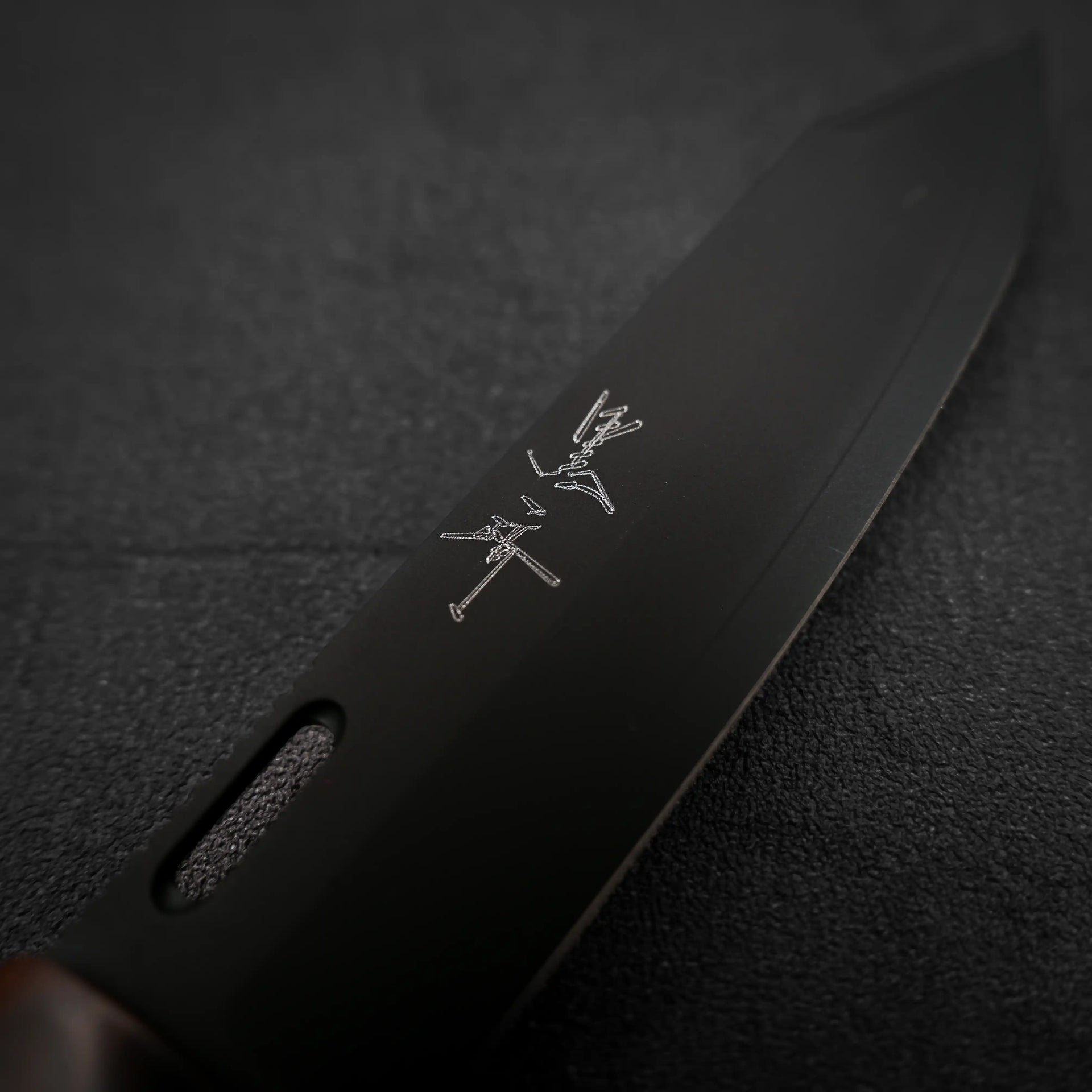 【Yuichi 】 BLACK BOX ② Yoshimi Kato kurouchi damascus shirogami#2 santoku – Zahocho