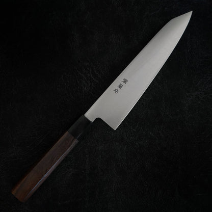 Sakai Kikumori 210mm kiritsuke gyuto - Zahocho Japanese Knives