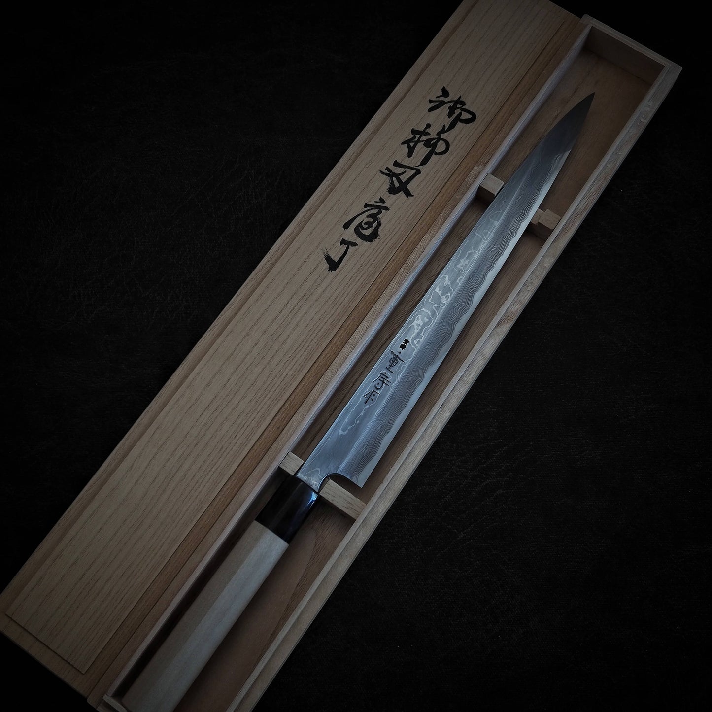 Shigefusa kitaeji yanagiba 300mm (with kiri box) - Zahocho Japanese Knives