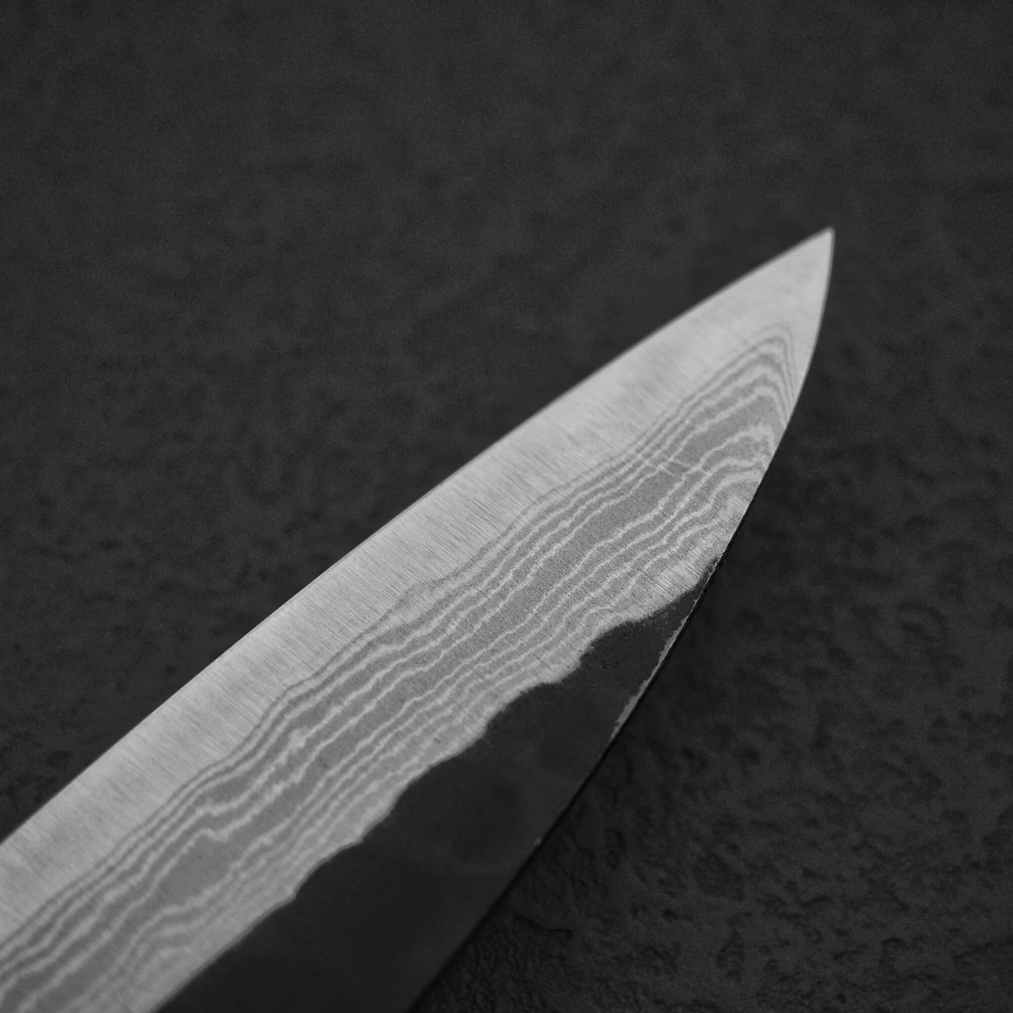 Akifusa tsuchime kurouchi damascus AS petty knife 160mm