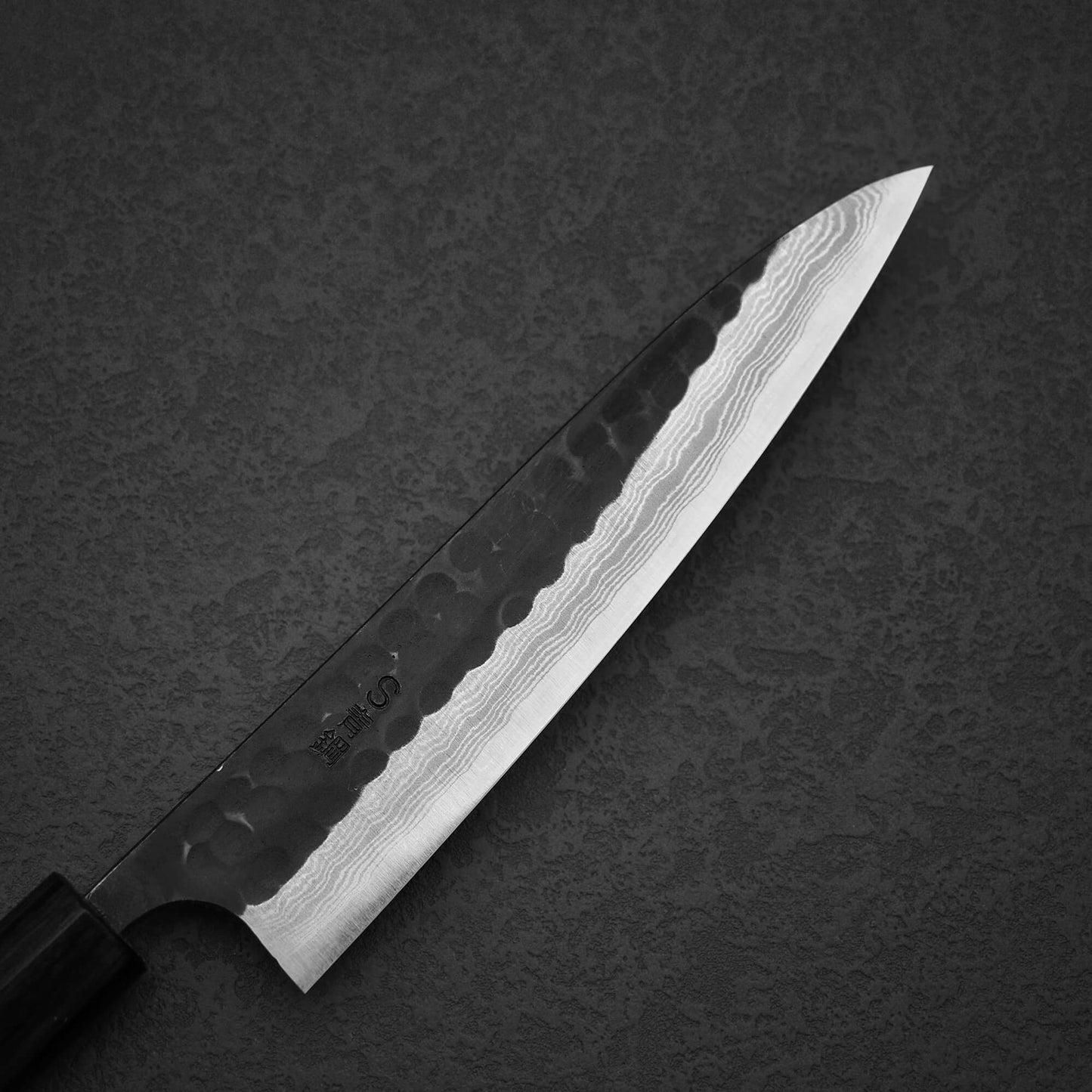 Akifusa tsuchime kurouchi damascus AS petty knife 160mm