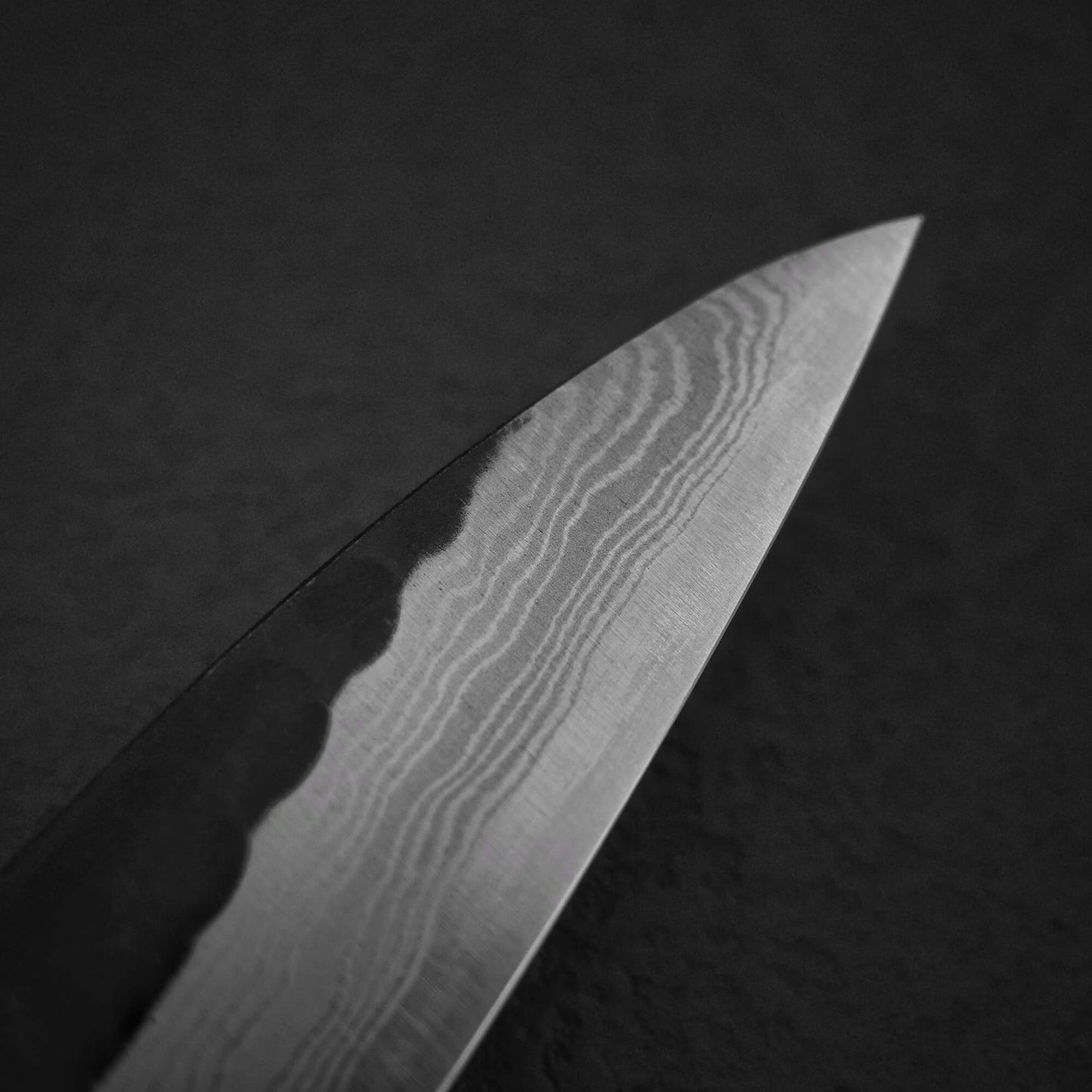 Akifusa tsuchime kurouchi damascus AS petty knife 160mm