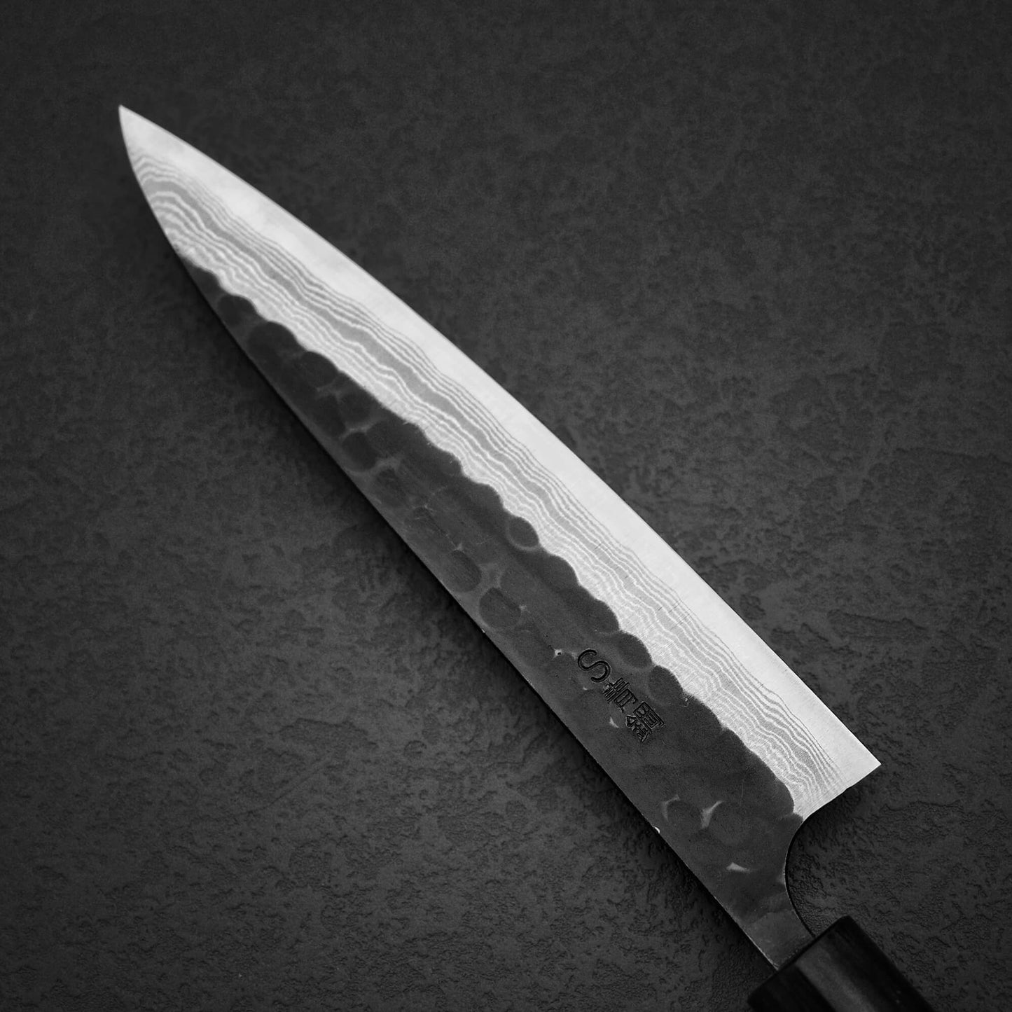 Akifusa tsuchime kurouchi damascus AS petty knife 160mm