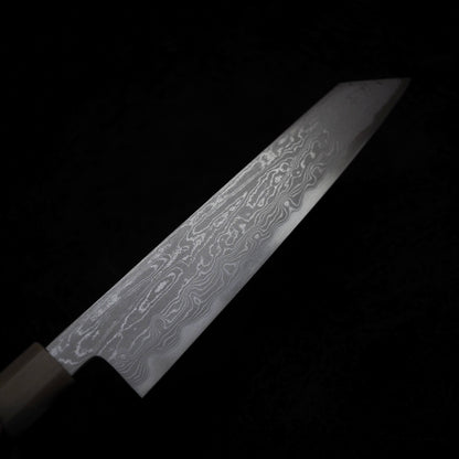 Nakagawa suminagashi aogami #1 240mm kiritsuke gyuto (custom handle) - Zahocho Japanese Knives