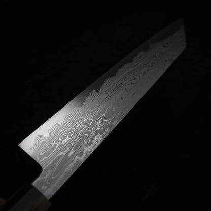 Nakagawa suminagashi aogami #1 240mm kiritsuke gyuto (custom handle) - Zahocho Japanese Knives