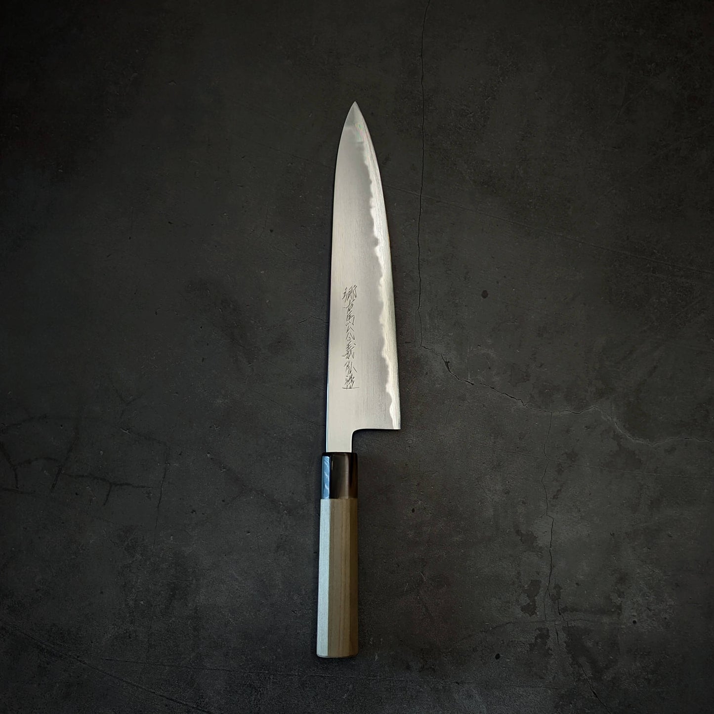 Goh Umanosuke Yoshihiro x Yoshikazu Tanaka AS gyuto 240mm - Zahocho Japanese Knives