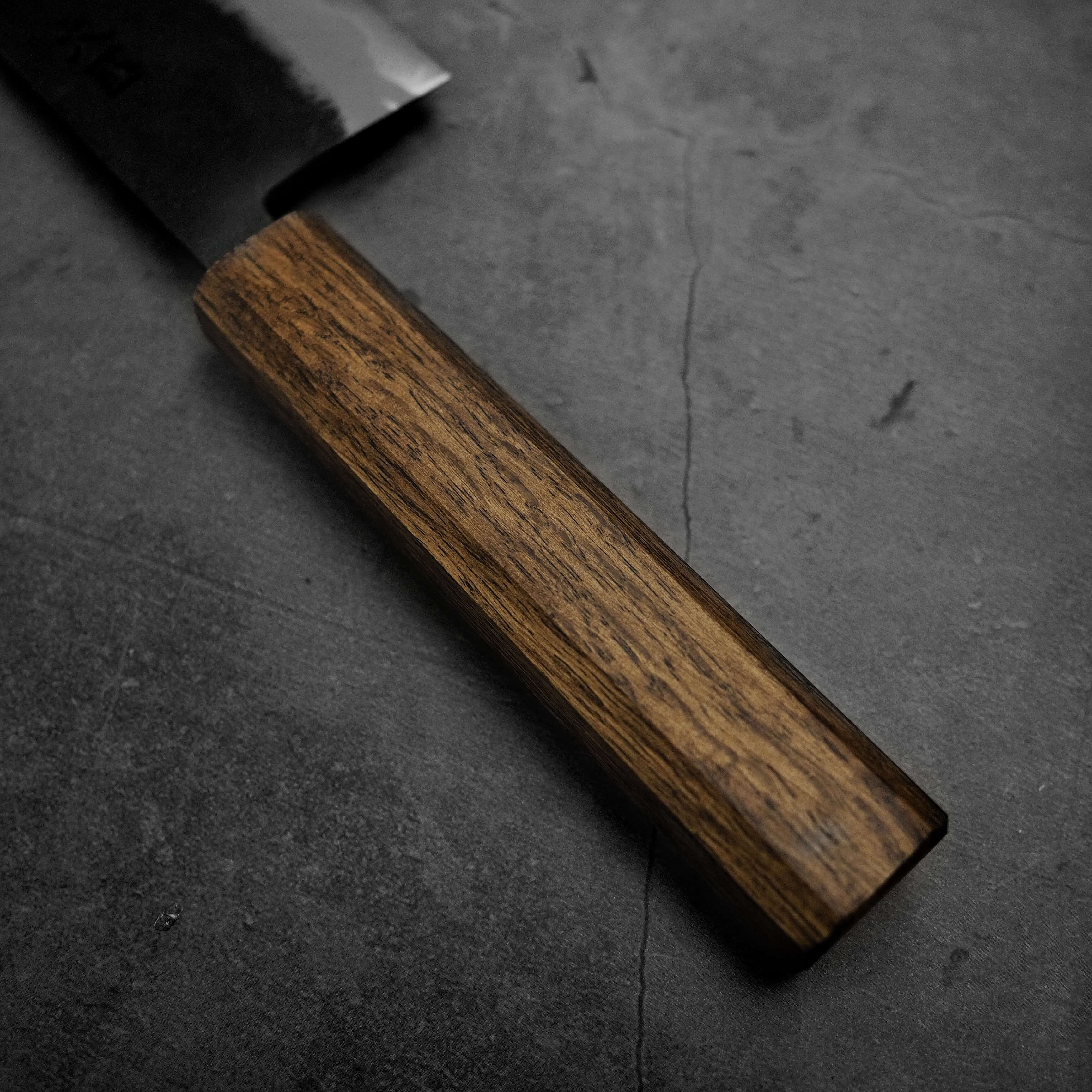 Hinokuni kurouchi shirogami#1 nakiri 210mm – Zahocho Knives Tokyo