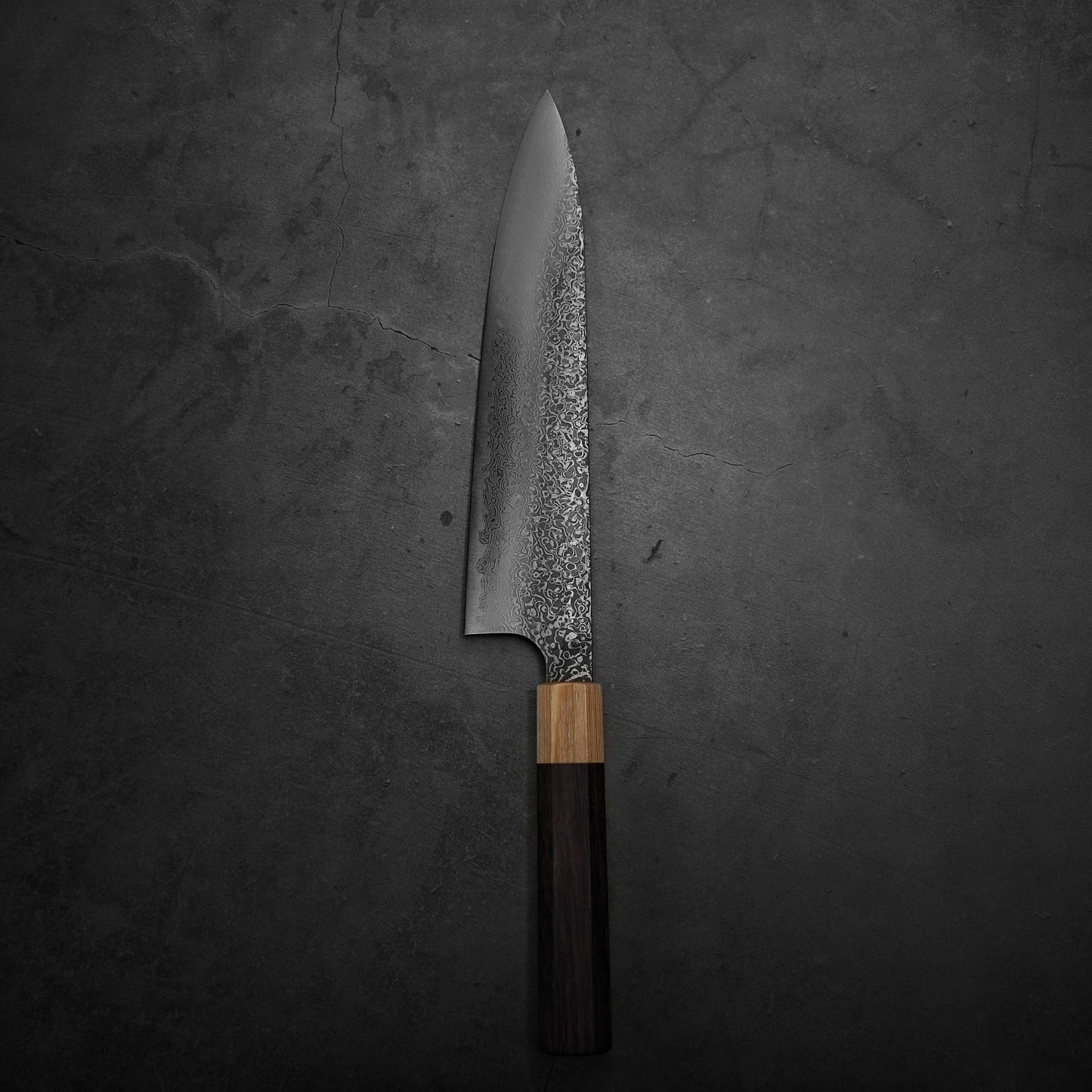 Kei Kobayashi SG2 damascus gyuto 210mm - Zahocho Japanese Knives