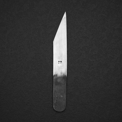 Top view of Kiridashi AS 24mm. Image shows the back side of the blade