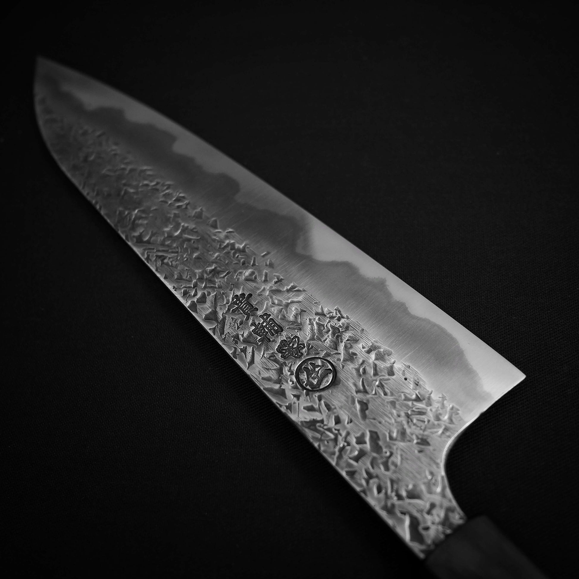 Kisuke x Zahocho tsuchime aogami #2 210mm gyuto (stainless clad) - Zahocho Japanese Knives