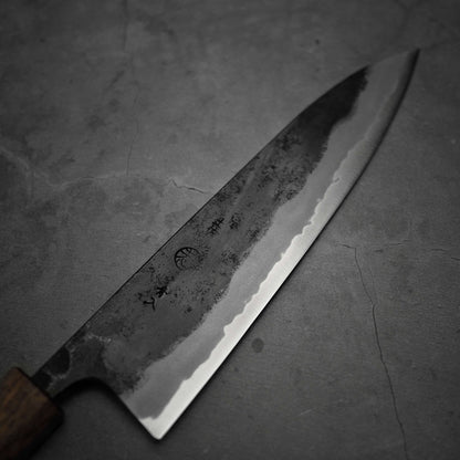 Kyohei Shindo kurouchi aogami#2 gyuto 210mm - Zahocho Japanese Knives