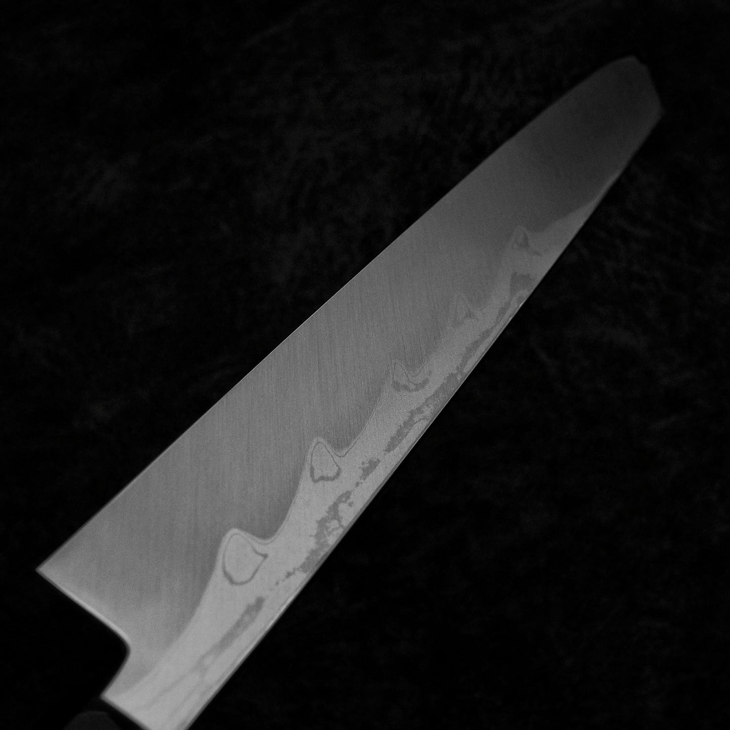 Nakagawa aogami #1 suminagashi 330mm kiritsuke yanagiba - Zahocho Japanese Knives