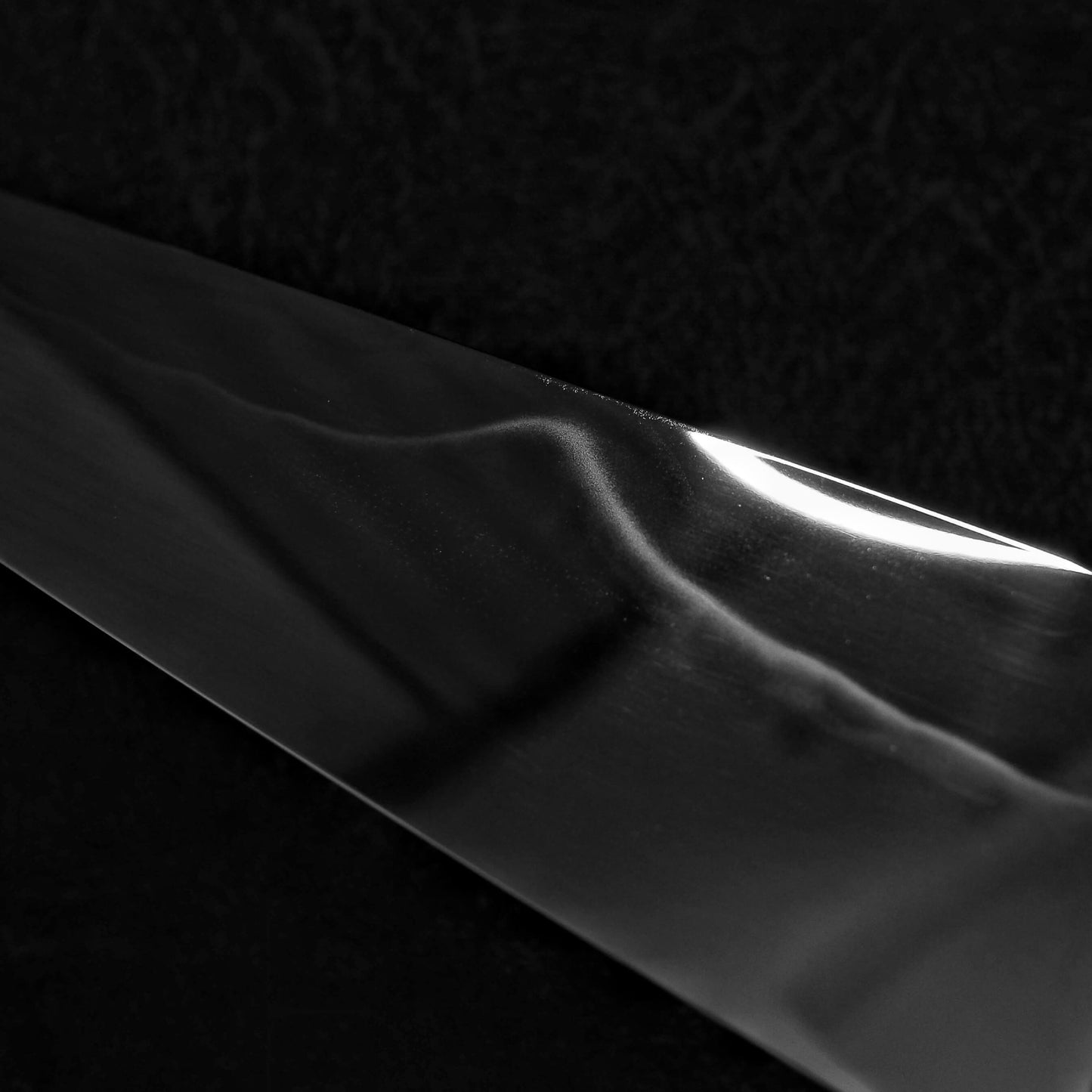 Nakagawa shirogami #3 240mm honyaki gyuto (Mt. Fuji - moonless) - Zahocho Japanese Knives