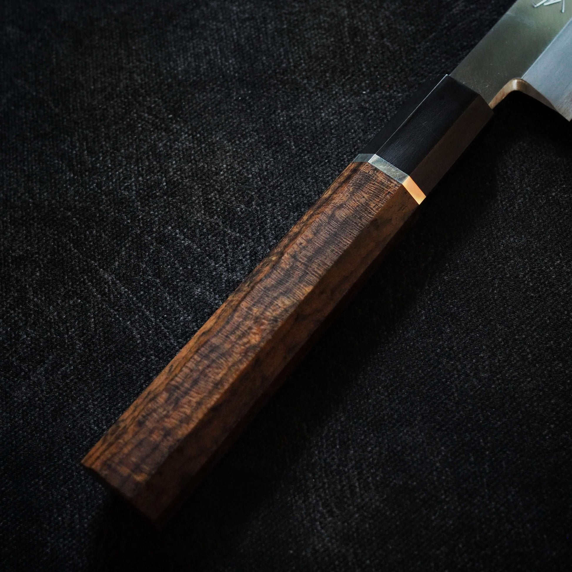 Yoshihiro shirogami#2 270mm sakimaru takohiki (custom handle - bocote wood) - Zahocho Japanese Knives